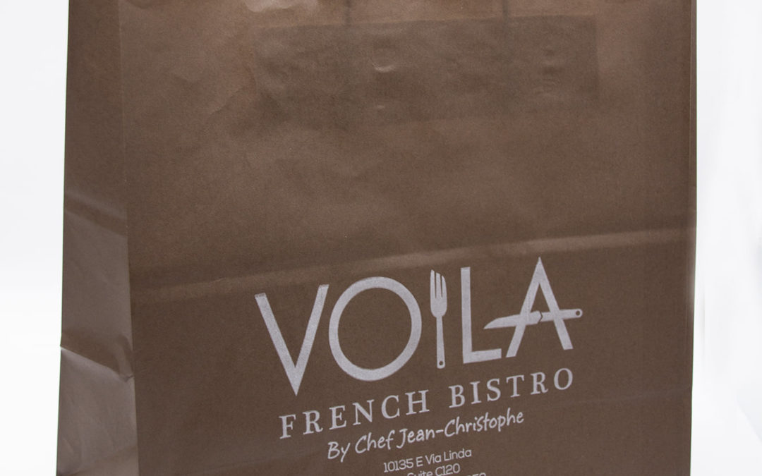 Sac à emporter – Voilà French Bistro