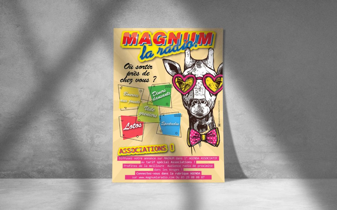 Affiche – Magnum la radio