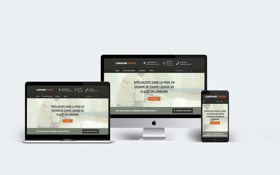 Site web – Lorraine Chape