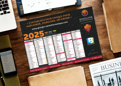 Calendrier – Groupe SAM Informatique