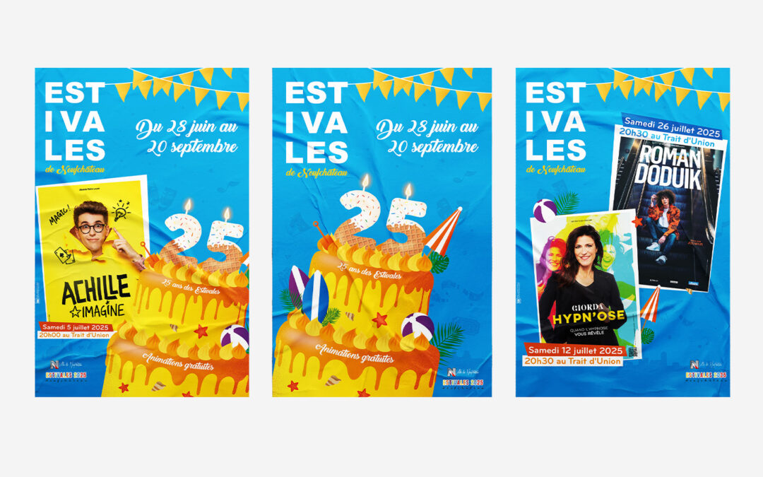 Affiches – Estivales 2025