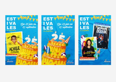 Affiches – Estivales 2025