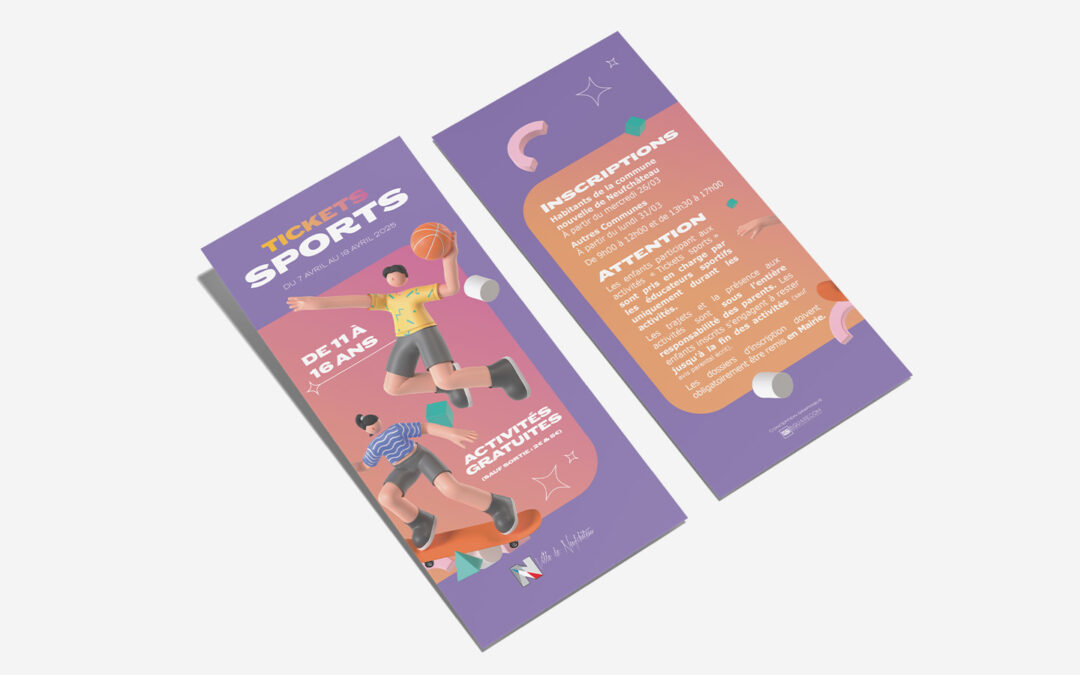 Dépliant – Tickets Sports