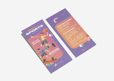 Dépliant – Tickets Sports